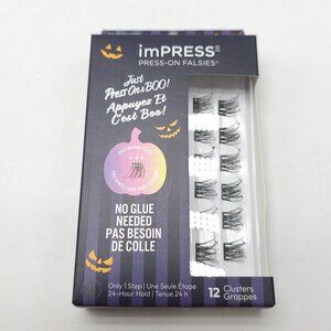 Kiss imPRESS Halloween Press-On Falsies Pre-Bonded Clusters 12-Pack